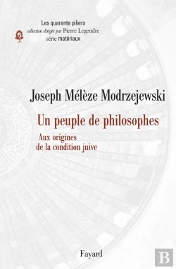 Bertrand.pt - Un Peuple De Philosophes ; Aux Origines De La Condition Juive