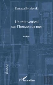 Un Trait Vertical Sur L'Horizon De Mer