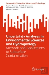 Uncertainty Analyses In Environmental Sciences And Hydrogeology