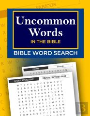 Uncommon Words In The Bible - Bible Word Search