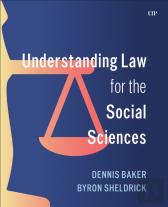 Understanding Law For The Social Sciences