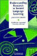 Understanding Research In Second Language Learning