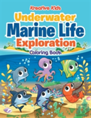 Underwater Marine Life Exploration Coloring Book
