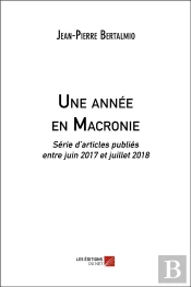 Une Année En Macronie ; Série D'Articles Publiés Entre Juin 2017 Et Juillet 2018