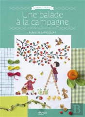 Une Balade À La Campagne À Broder Au Point De Croix