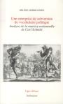 Une Entreprise De Subversion Du Vocabulaire Politique, Analyse.. Matrice Notionnelle De Carl Schmitt