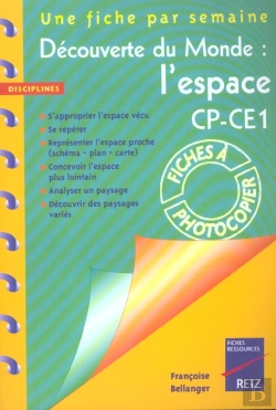 Bertrand.pt - Une Fiche Par Semaine; Découverte Du Monde : L'Espace ; Cp/Ce1; Fiches À Photocopier