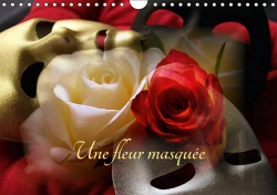 Bertrand.pt - Une Fleur Masquee Calendrier Mural 2018 Din A4 Horizontal