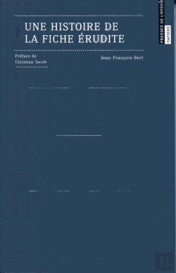 Bertrand.pt - Une Histoire De La Fiche Erudite