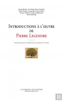 Bertrand.pt - Une Introduction A La Philosophie De Pierre Legendre