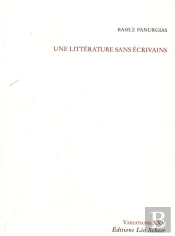 Une Littérature Sans Écrivains