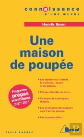 Une Maison De Poupée, De Henrik Ibsen (Édition 2017/2018)