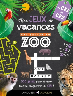 Bertrand.pt - Une Saison Au Zoo ; Mes Jeux De Vacances ; Du Ce1 Au Ce2