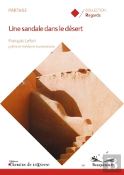 Une Sandale Dans Le Désert