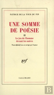 Une Somme De Poésie