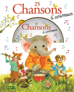 Bertrand.pt - Une Souris Verte : 25 Chansons D'Animaux (Avec Un Cd)