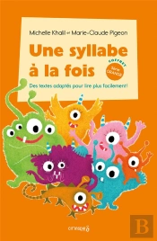 Une Syllabe À La Fois : Coffret Série Orange