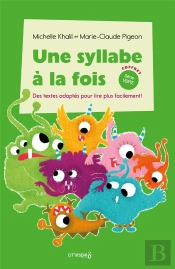 Une Syllabe À La Fois : Coffret Série Verte