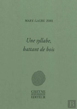 Bertrand.pt - Une Syllabe, Battant De Bois