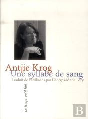 Une Syllabe De Sang