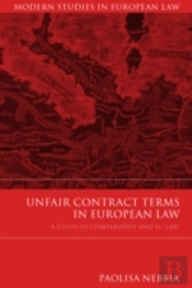Unfair Contract Terms In European Law