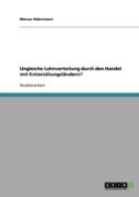 Ungleiche Lohnverteilung Durch Den Handel Mit Entwicklungslandern?