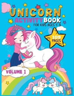 Bertrand.pt - Unicorn Activity Book For Kids 4-8
