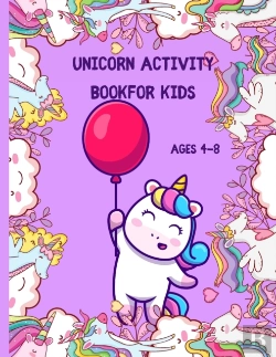 Bertrand.pt - Unicorn Activity Book For Kids Ages 4-8