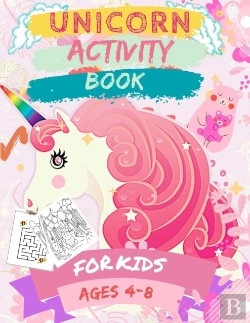 Bertrand.pt - Unicorn Activity Book For Kids Ages 4-8