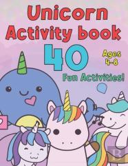 Unicorn Activity Book For Kids Ages 4-8