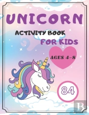 Unicorn Activity Book For Kids Ages 4-8