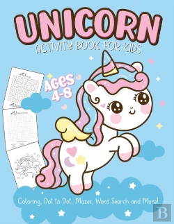 Bertrand.pt - Unicorn Activity Book For Kids Ages 4-8