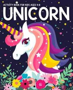 Bertrand.pt - Unicorn Activity Book For Kids Ages 4-8: