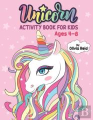 Unicorn Activity Book For Kids Ages 4-8