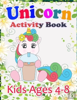 Bertrand.pt - Unicorn Activity Book For Kids Ages 4-8