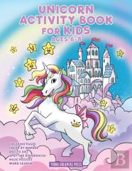 Unicorn Activity Book For Kids Ages 6-8