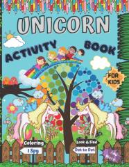 Unicorn Activity Book For Kids