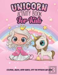 Unicorn Activity Book For Kids