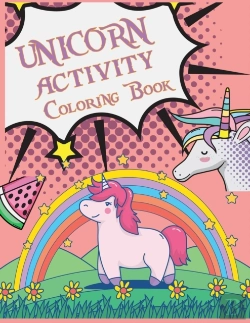 Bertrand.pt - Unicorn Activity Coloring Book