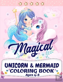 Bertrand.pt - Unicorn And Mermaid Coloring Book