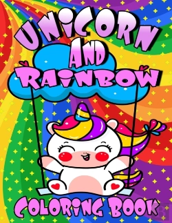 Bertrand.pt - Unicorn And Rainbow Coloring Book