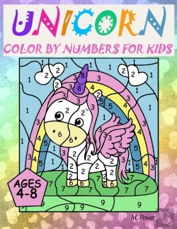 Bertrand.pt - Unicorn Color By Numbers For Kids Ages 4-8