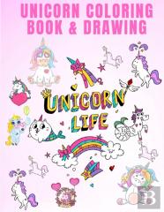 Unicorn Coloring Book & Drawing