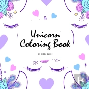 Unicorn Coloring Book For Children (8.5x8.5 Coloring Book / Activity Book)