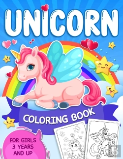 Bertrand.pt - Unicorn Coloring Book For Girls 3 Years And Up