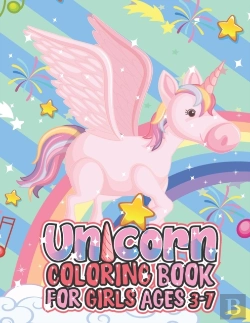 Bertrand.pt - Unicorn Coloring Book For Girls Ages 3-7