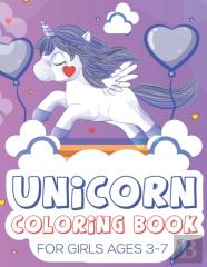 Unicorn Coloring Book For Girls Ages 3-7