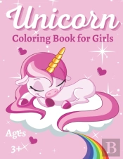 Unicorn Coloring Book For Girls Ages 3+
