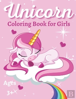 Bertrand.pt - Unicorn Coloring Book For Girls Ages 3+