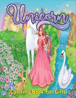 Bertrand.pt - Unicorn Coloring Book For Girls
